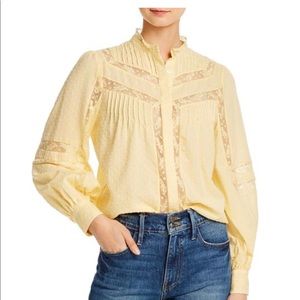 Joie yellow Blouse